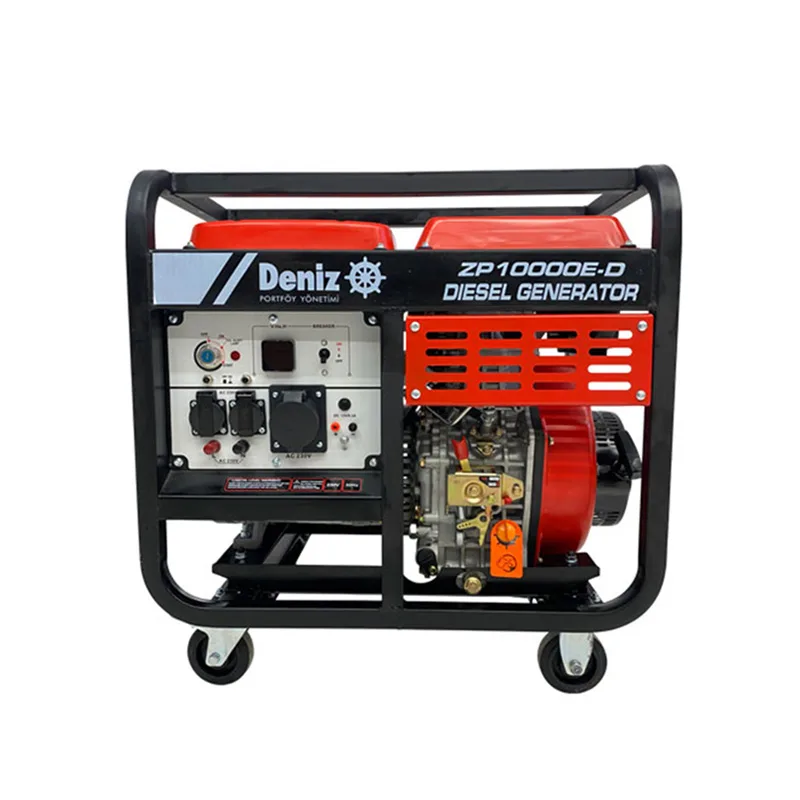 موتور برق دیزلی دنیز 7.5 کیلووات مدل ZP10000E-D