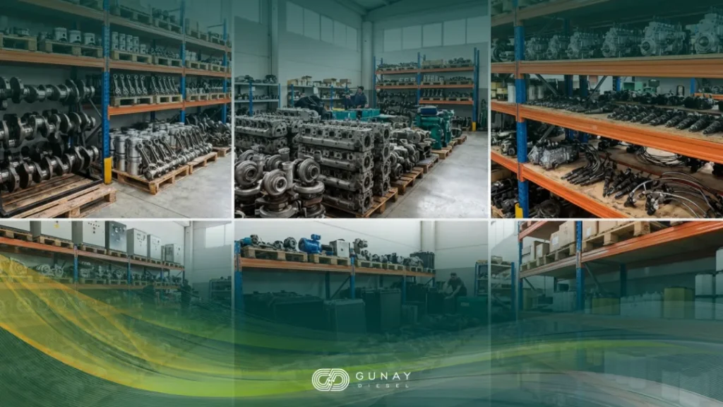 انواع لوازم یدکی دیزل ژنراتور و دسته بندی فنی قطعات