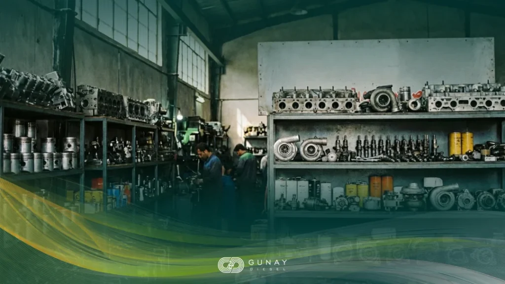 لوازم یدکی دیزل ژنراتور