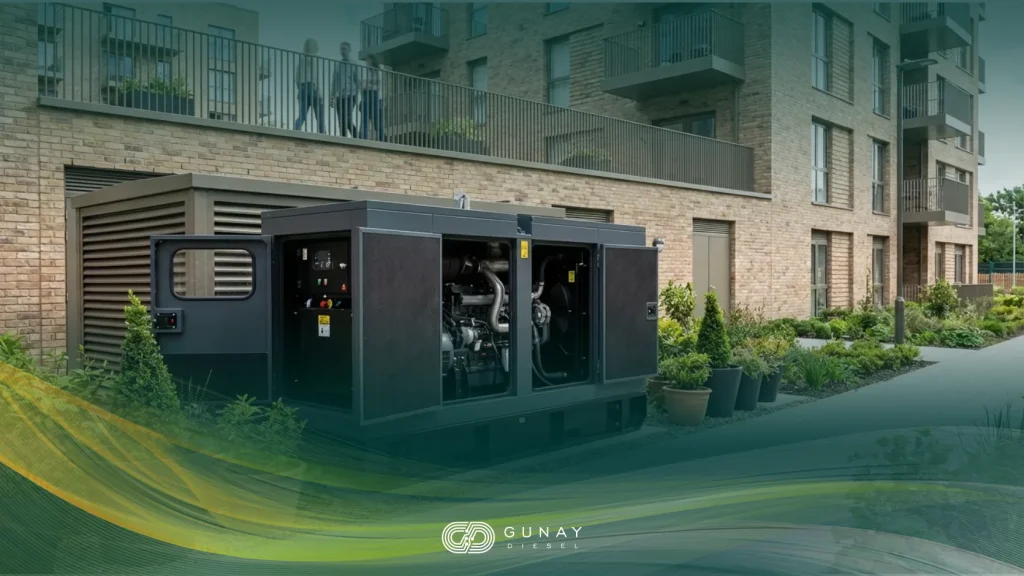 دیزل ژنراتور برای آپارتمان