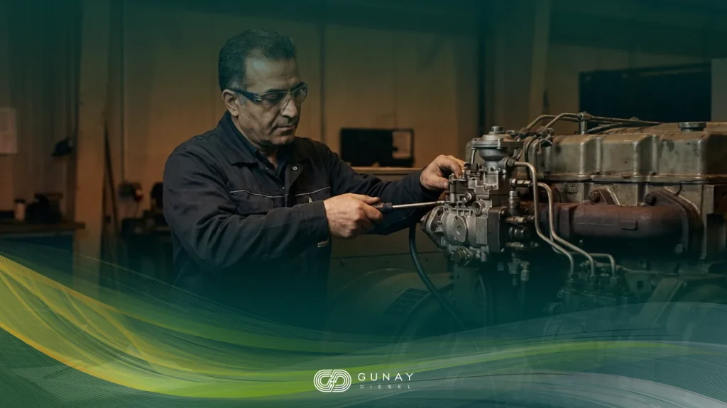 گاورنر دیزل ژنراتور