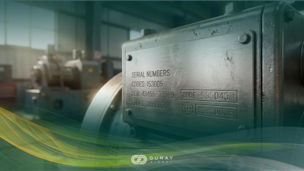 تشخیص سال ساخت و کشور سازنده از روی پلاک ژنراتور