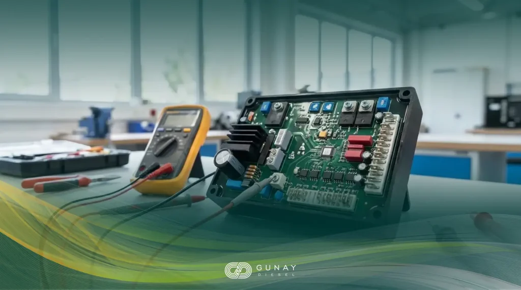 نحوه تست و تنظیم AVR دیزل ژنراتور